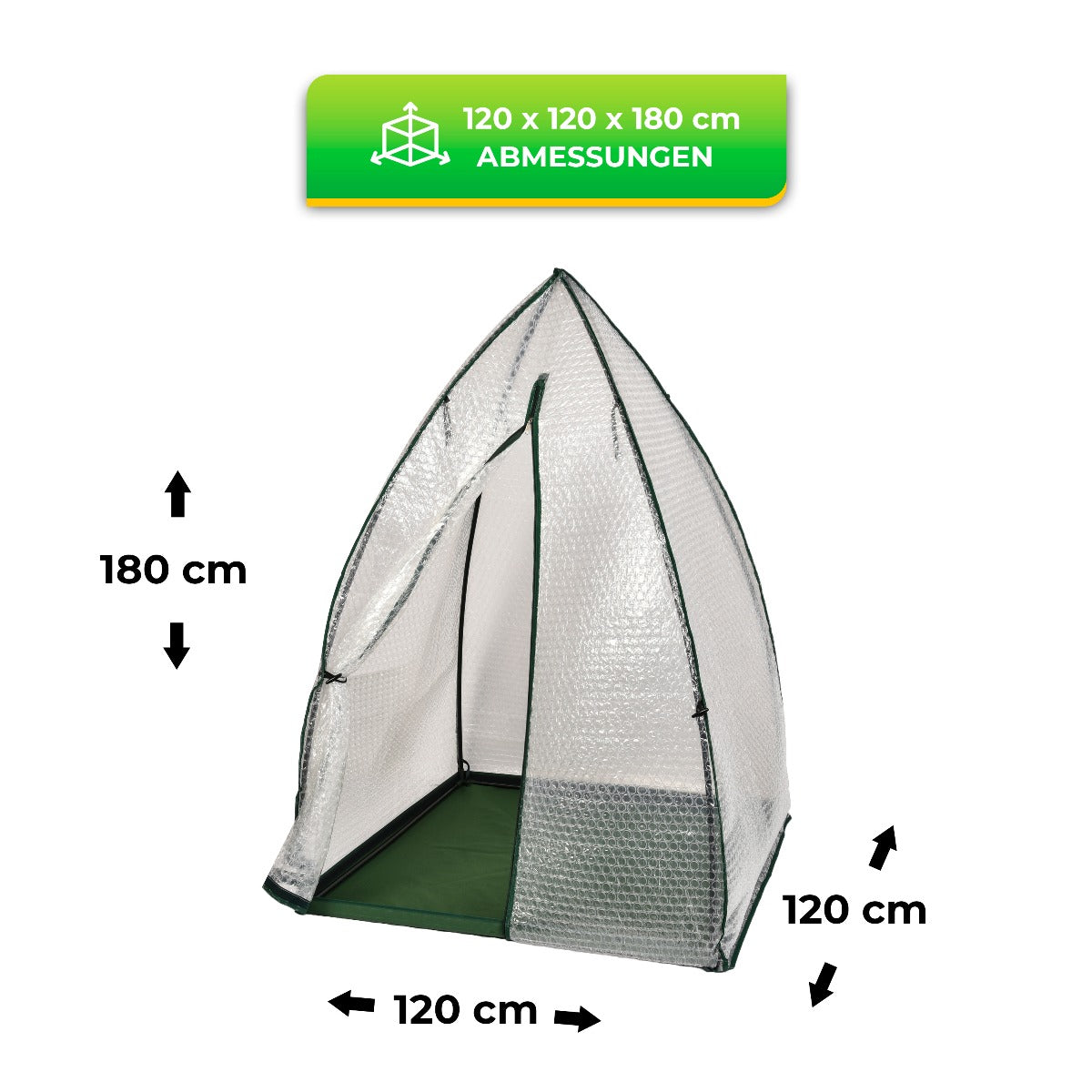 Bio Green Überwinterungszelt Igloo Maße