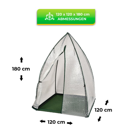 Bio Green Überwinterungszelt Igloo Maße
