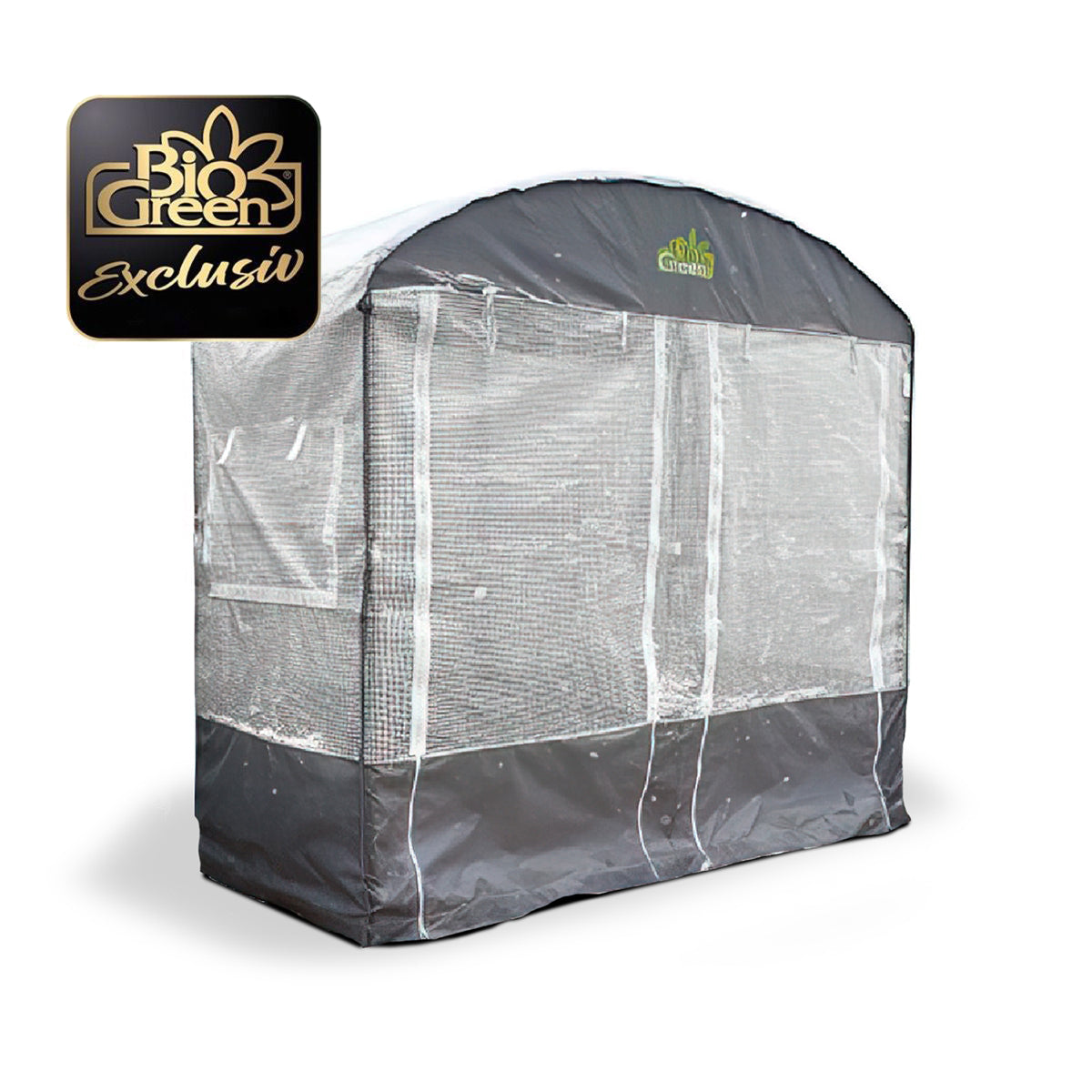 zelt 80x80 Überwinterungszelt "Patioflora 80" für Pflanzen L 183 x B 83 x H 173 c