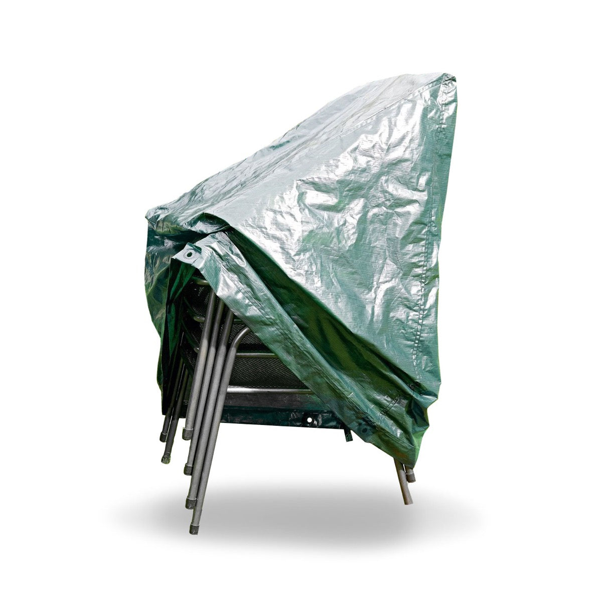 schutzhülle campingstühle Dreifach laminierte Schutzhülle in Grün für 4 Gartenstühle