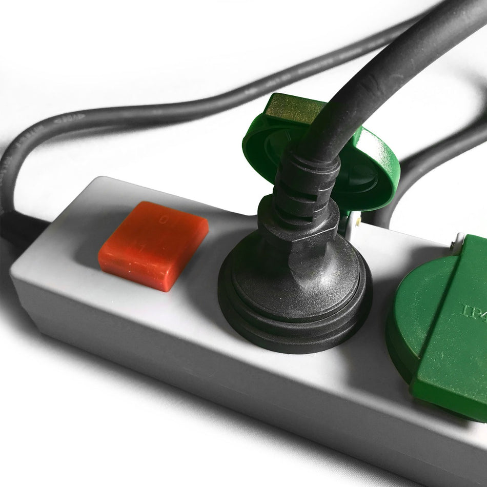 Bio Green 5-fach Steckdosenleiste mit Schutzklappen - Detailbild