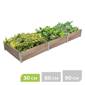 3m² Hochbeet ErnteMAXX in Rechteckform erhältlich in 3 Höhen