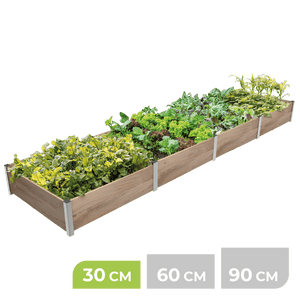 4m² Hochbeet ErnteMAXX in Rechteckform erhältlich in 3 Höhen