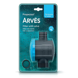 Filter mit Ventil, Fallrohrfilter mit Überlaufstopp