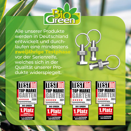 Bio Green Hammerkopfschraube mit Mutter und Ring-Öse - M6x18 Firmenbewertungen