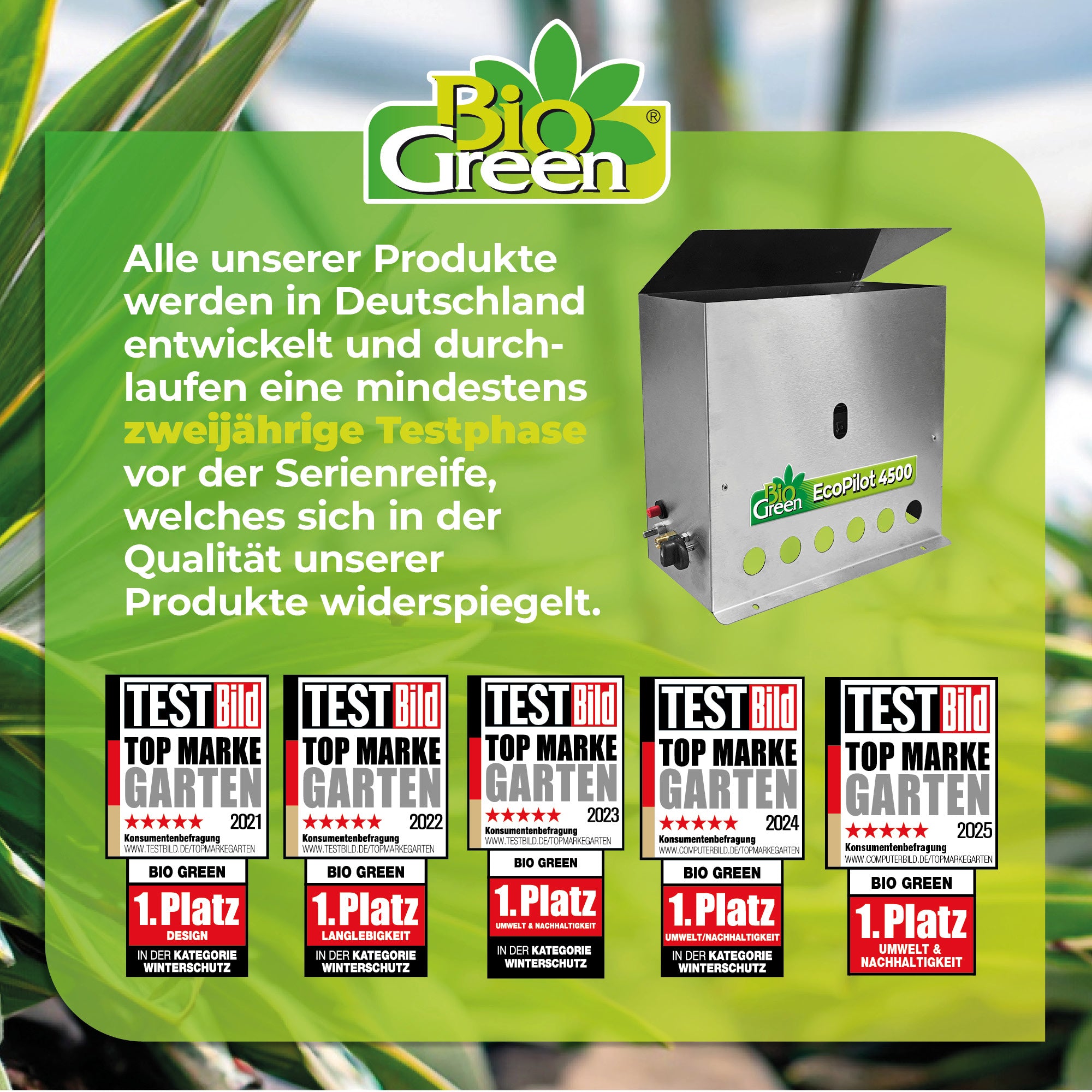 Gasgewächshausheizung 