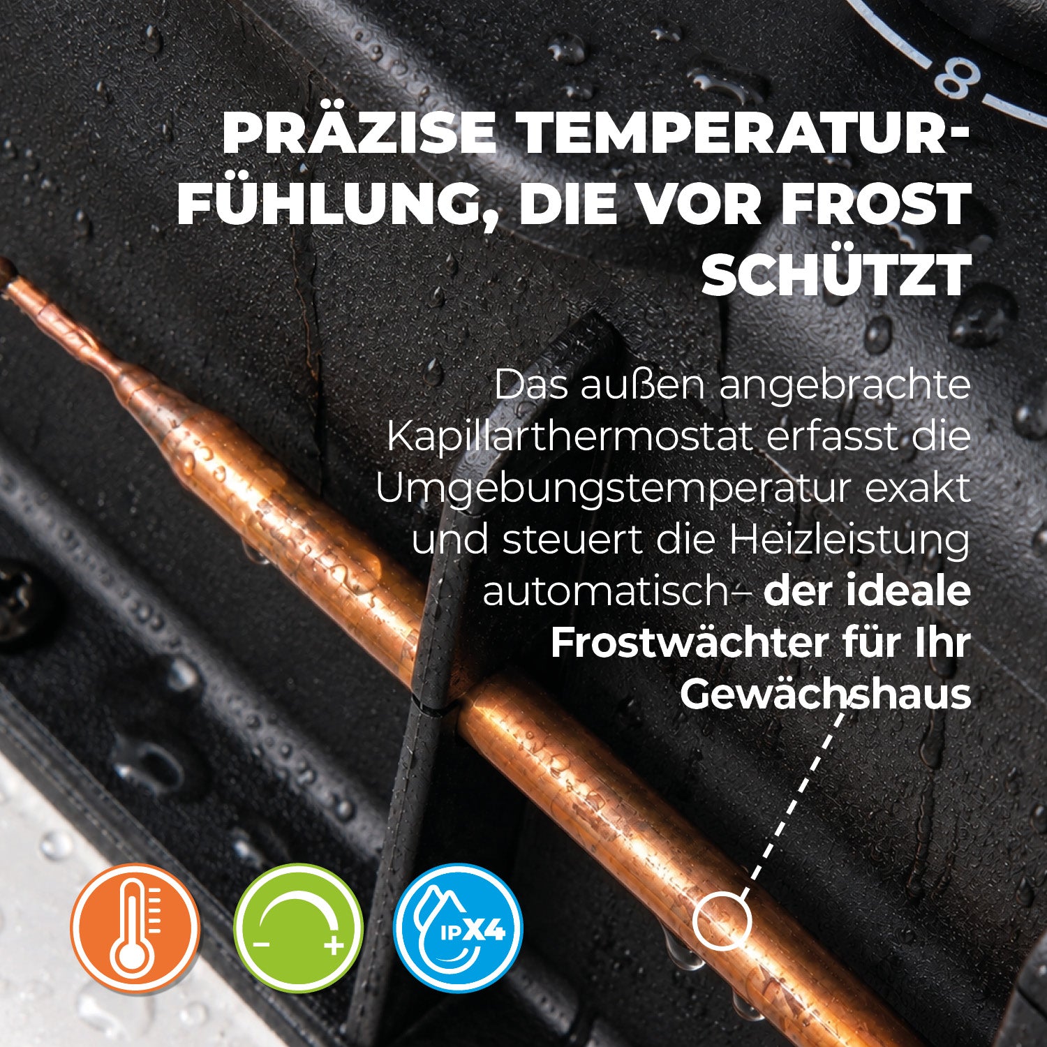 Gewächshausheizung 
