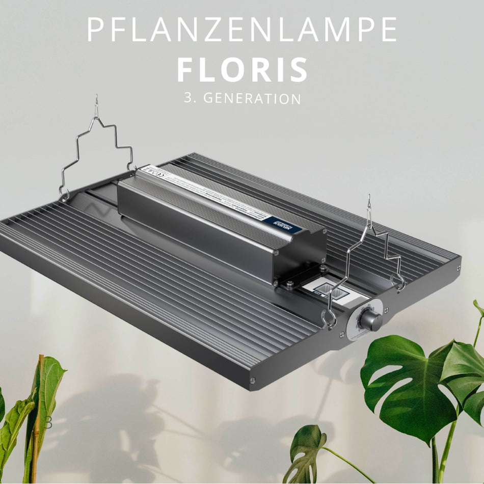 LED Pflanzenlampe FLORIS 150 Watt, vollständiges Pflanzenlichtspektrum