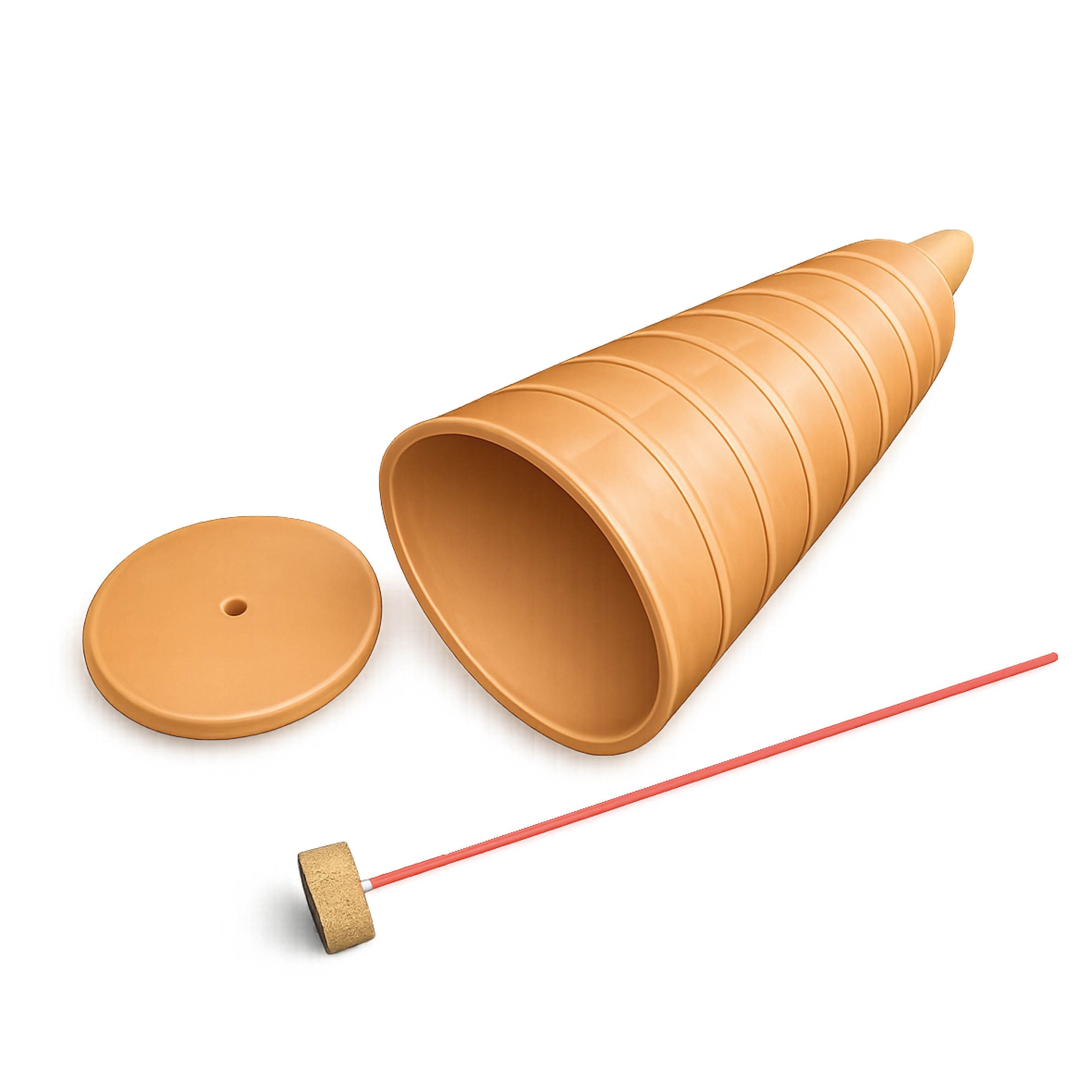 Bewässerung für Pflanzen HYDRO CONE, Tonkegel Wasserspender 1,8 L, vers. Farben