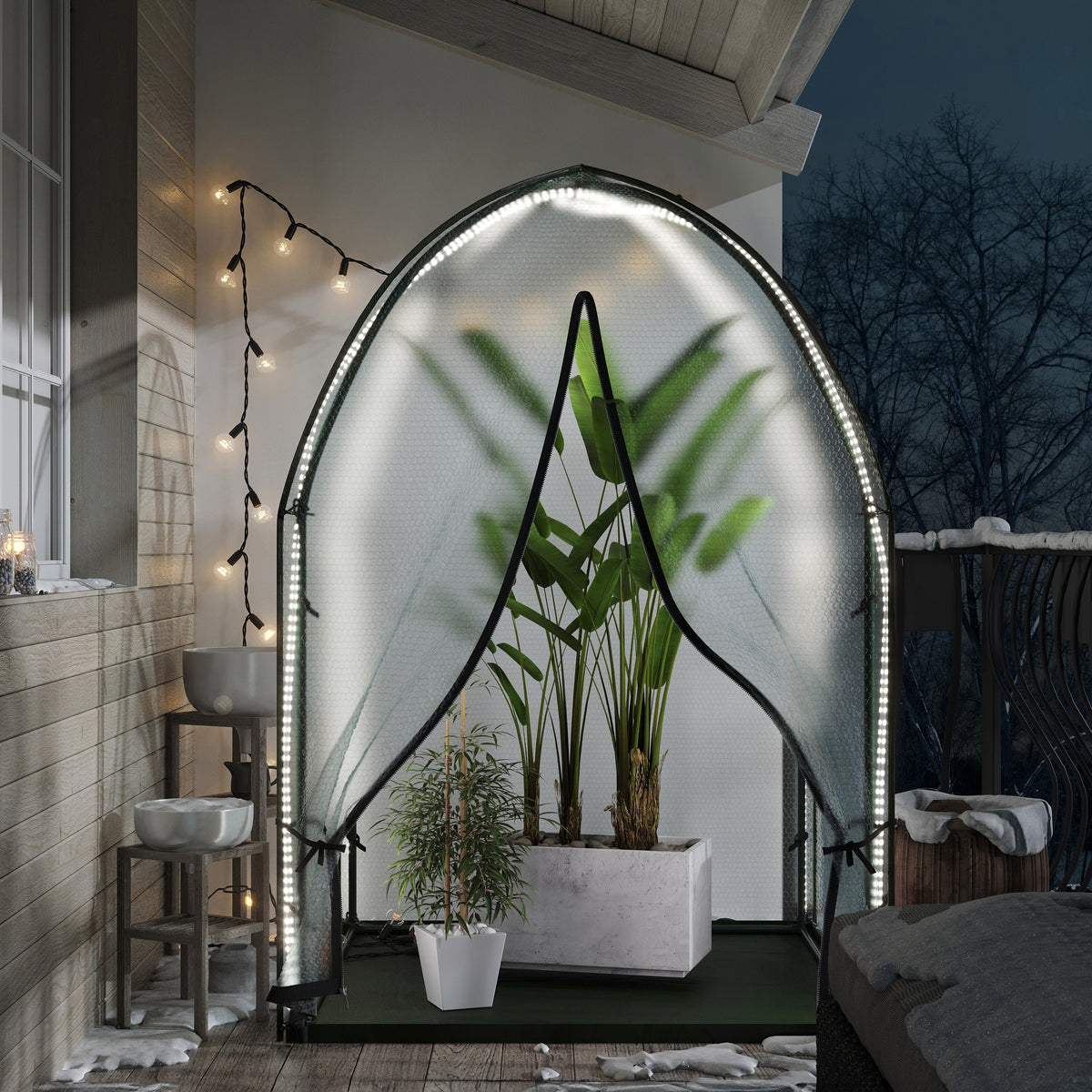 Bio Green ICEDOME Tenda invernale per piante Bio Green ICEDOME Tenda invernale per piante