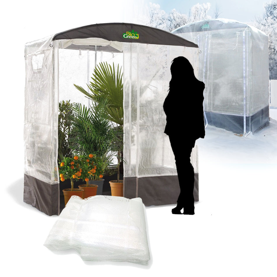 Bio Green Überwinterungszelt Patioflora 200 mit Isolierhülle