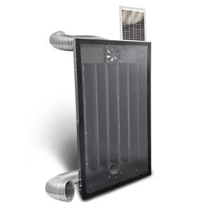 Solarheizung SolAirSave mit Lüfter & Solarpanel für bis zu 10 m²