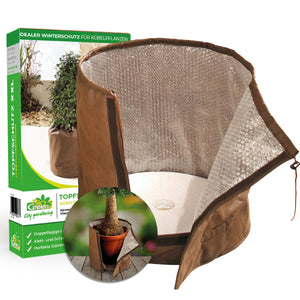 Thermo Topfschutz XXL für Pflanzenüberwinterung H 90 cm x Ø 85 cm