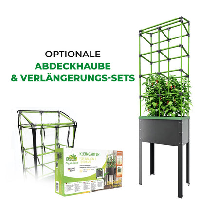 Zubehör für Bio Green Hochbeet mit Rankhilfe City Jungle Heidelberg