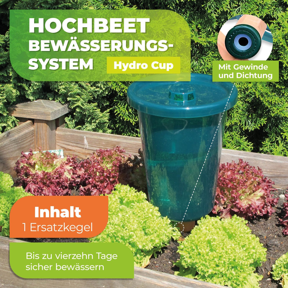 Ersatztonkegel für Hochbeet Bewässerungssystem "Hydro Cup" - BioGreen GmbH