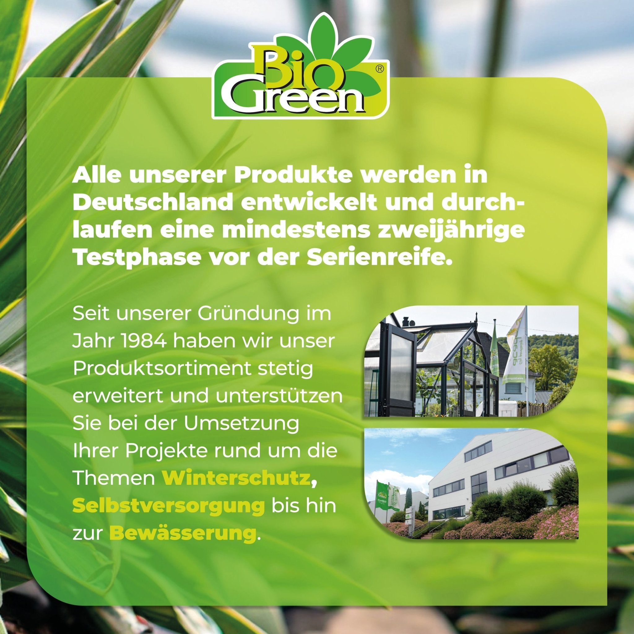 Gasgewächshausheizung "EcoPilot" und Frostwächter mit 4200 Watt - BioGreen GmbH