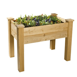 Hochbeet Windsor aus Lärchenholz für Balkon L 100 x B 60 x H 75 cm