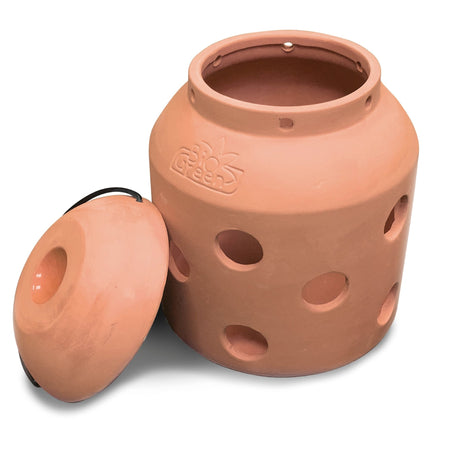 Ökologischer Kerzen - Frostwächter „FireFly“ in Pilzform aus Terracotta - BioGreen GmbH