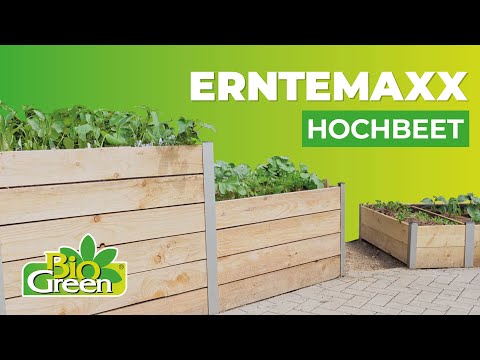 3m² Hochbeet ErnteMAXX in Siegerpodestform erhältlich in 2 Höhen