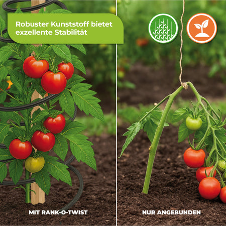 Rankhilfe "Rank - O - Twist" für Kübel und Beete H 200 cm - BioGreen GmbH