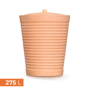 Regentonne TRENTINO 275 L, vers. Farben, Tontopf-Design