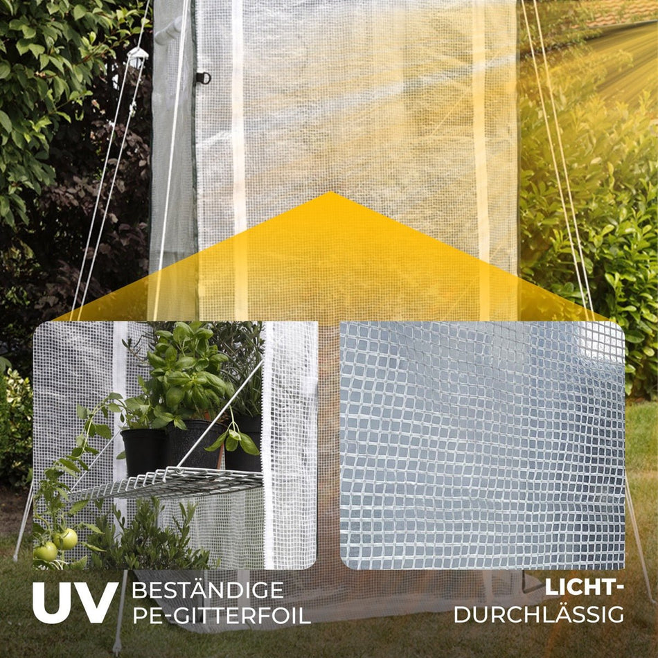 Überwinterungszelt "Patioflora 100/L" für Pflanzen L 100 x B 80 x H 220 cm - BioGreen GmbH