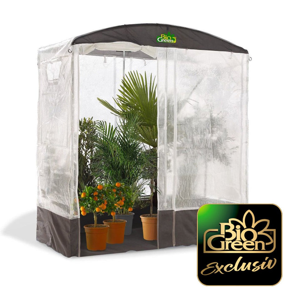 Überwinterungszelt "Patioflora 200/XL" für Pflanzen L 200 x B 100 x H 220 cm - BioGreen GmbH