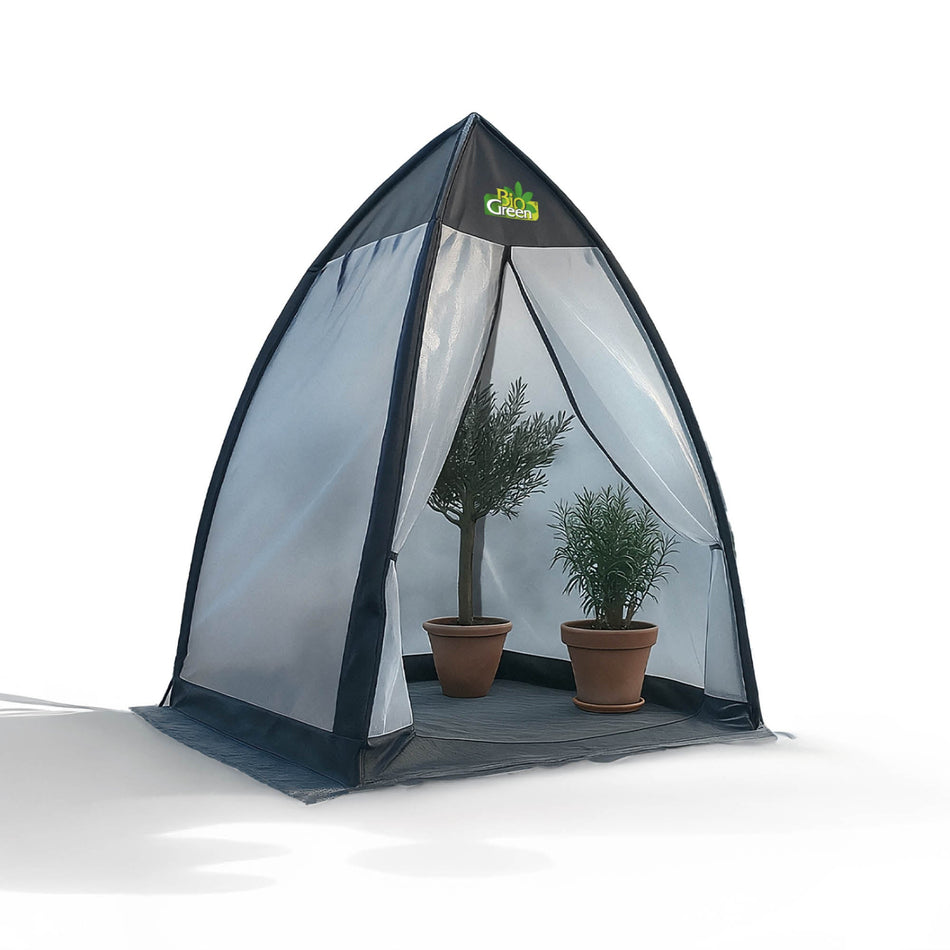 Überwinterungszelt "Tropical Island Breeze XL“ H 280 cm x Ø 340 cm - BioGreen GmbH