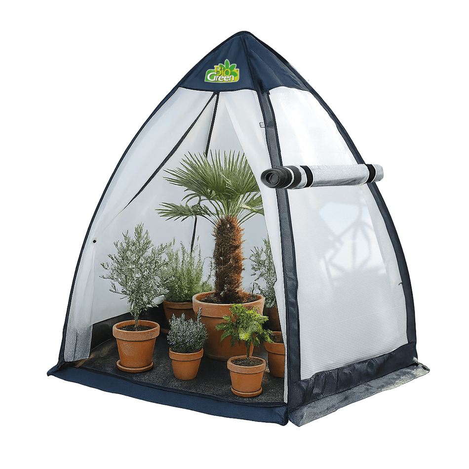 Überwinterungszelt "Tropical Island Breeze XL“ H 280 cm x Ø 340 cm - BioGreen GmbH