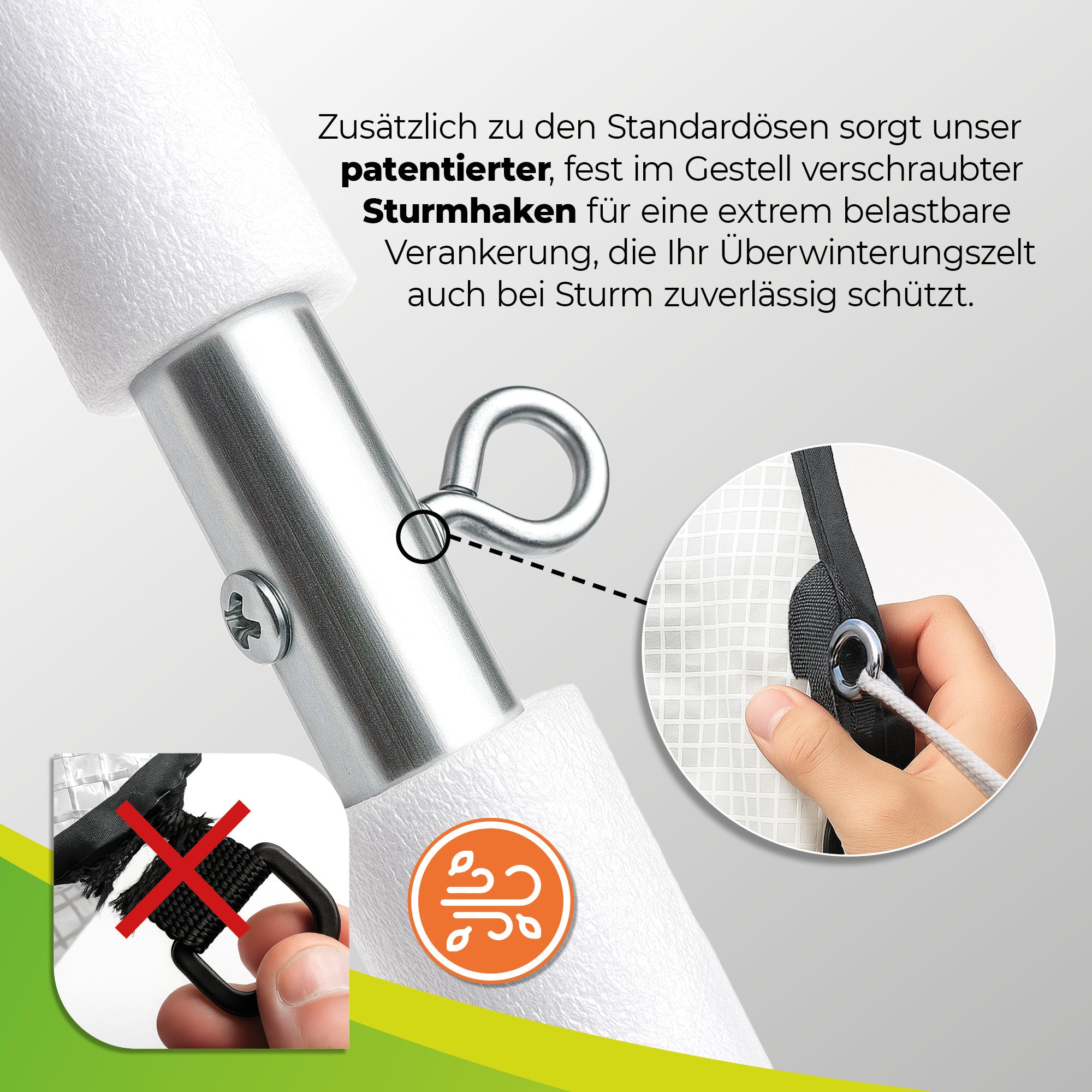 Überwinterungszelt 