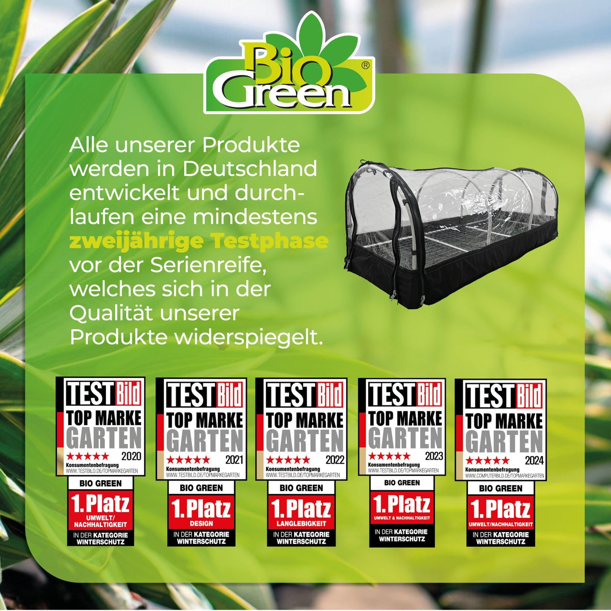 Zimmergewächshaus "Jumbo" XXL ideal für die Anzucht - BioGreen GmbH
