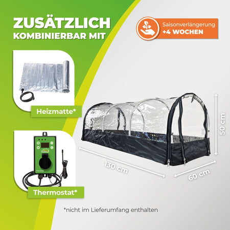 Zimmergewächshaus "Jumbo" XXL ideal für die Anzucht - BioGreen GmbH