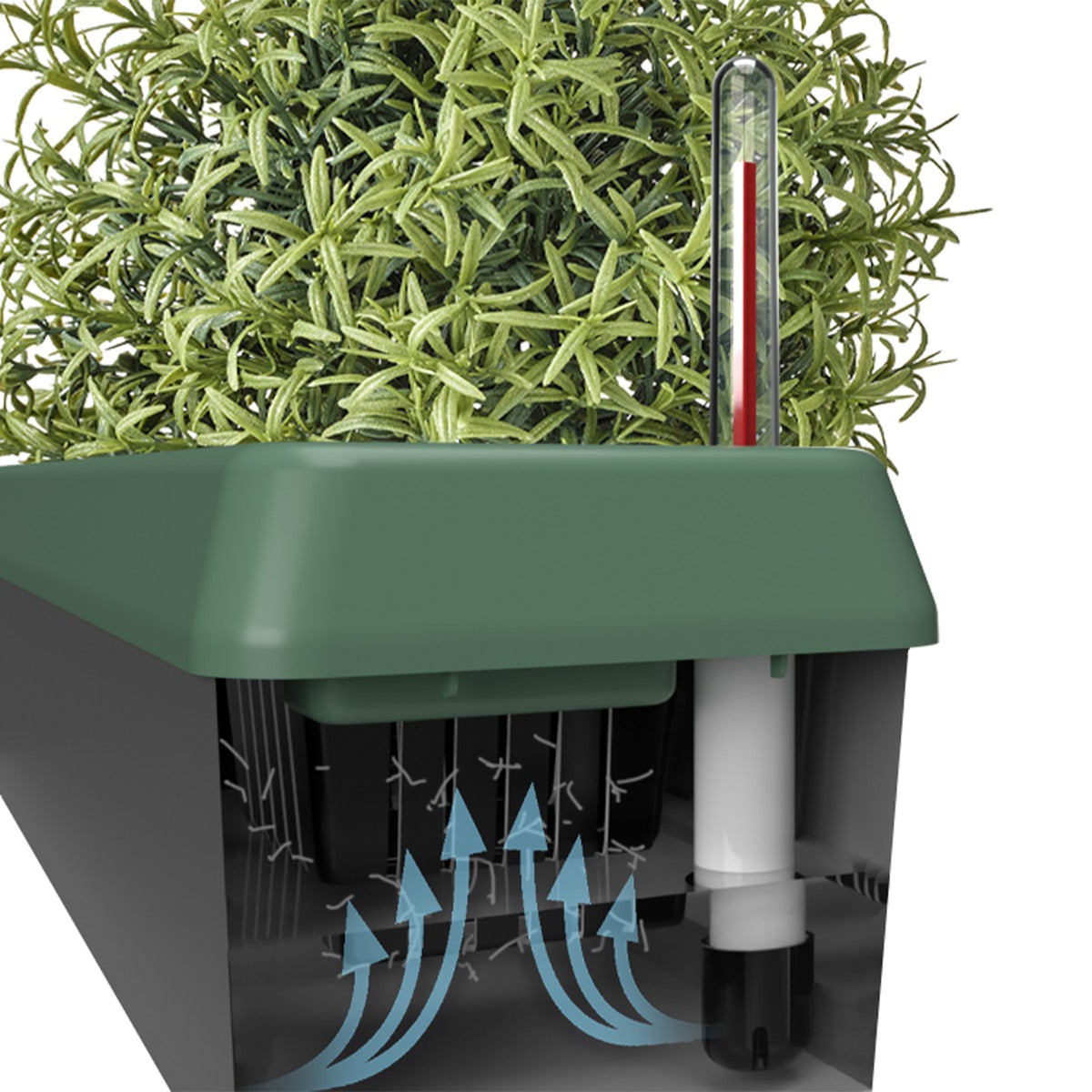 Bio Green Fensterbank-Kräuterbox Provence Bewässerung