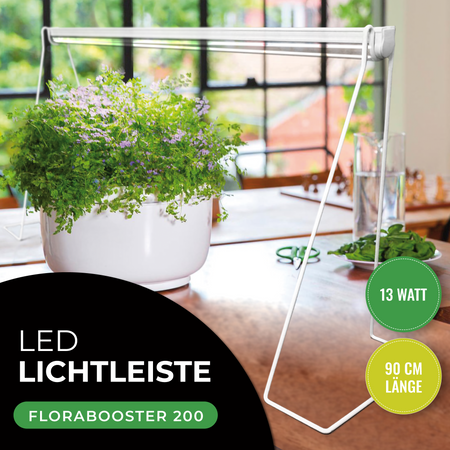 Bio Green LED-Lichtleiste für Pflanzen Florabooster 200 - 90 cm