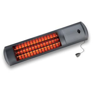 Infrarot Heizstrahler mit 3 Stufen bis 1800 Watt und schwenkbarer Deltaform